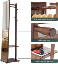 Coat Rack Multifunction With Mirror شماعه مالتي فنكشن بمرايا (2)