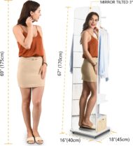 Coat Rack Multifunction With Mirror شماعه مالتي فنكشن بمرايا (9)