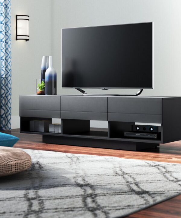 Remmers TV Table | ريميرز طاوله تيلفزيون بأدراج سهلة الفتح