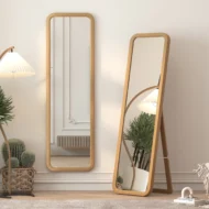 Sedra Wooden Full Body Mirror ( Stand Or Wall Mounted)