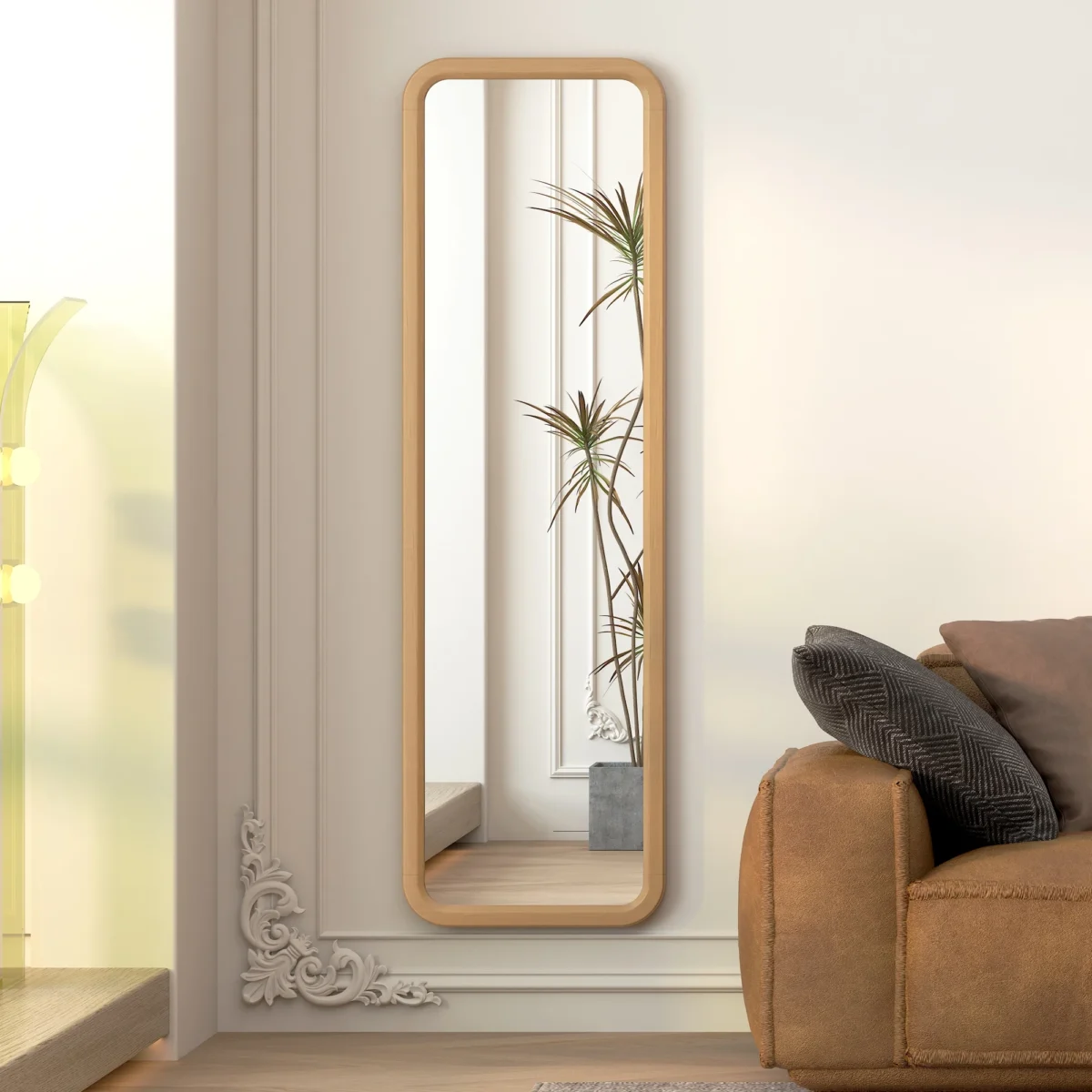 Stand Or Wall Mounted مرايا سيدرا كامله ستاند ومعلقه
