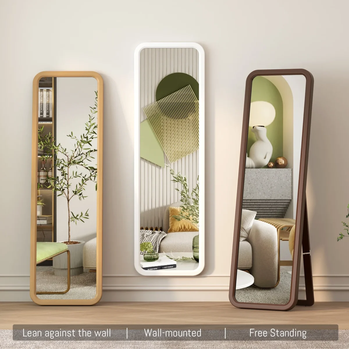 Stand Or Wall Mounted مرايا سيدرا كامله ستاند ومعلقه
