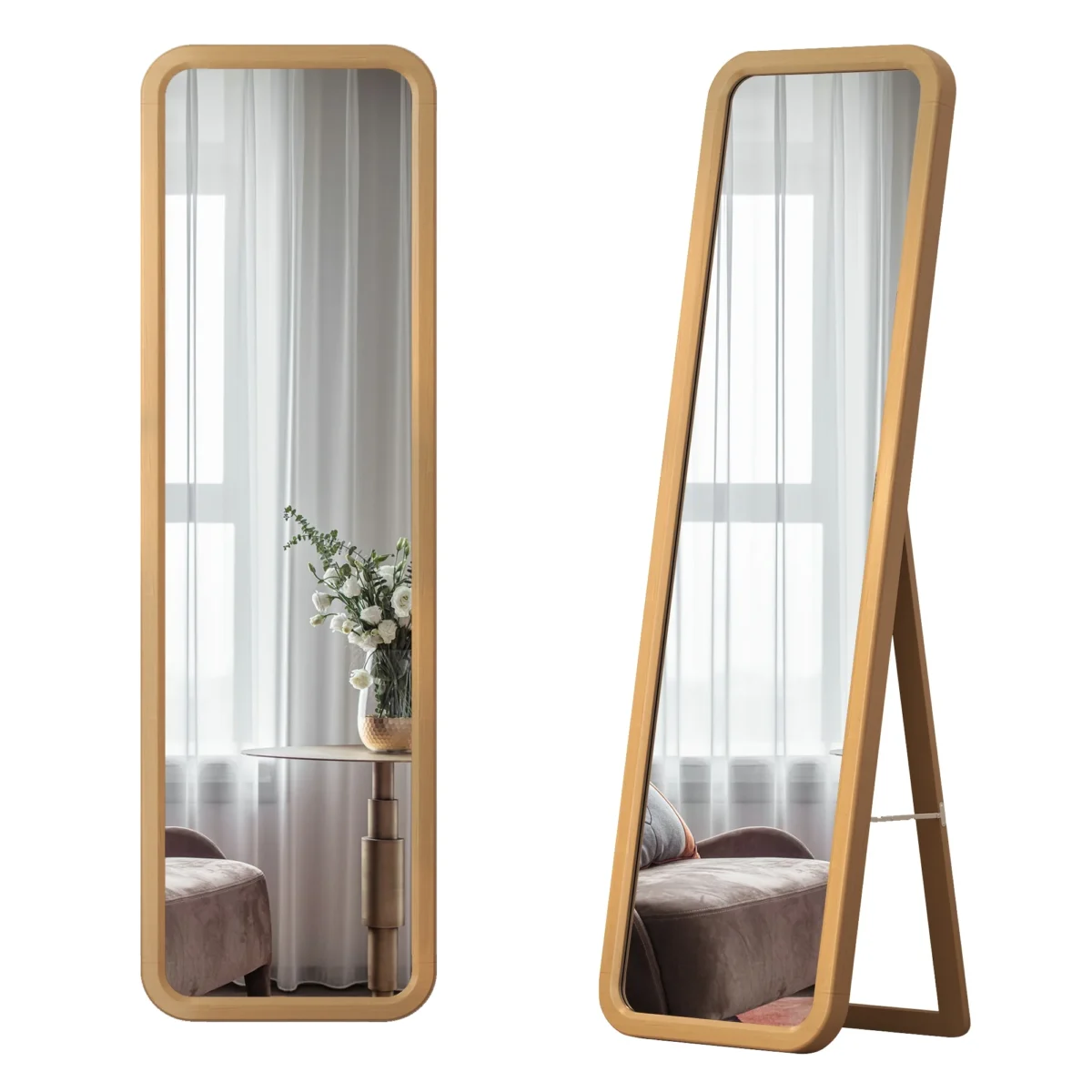 Stand Or Wall Mounted مرايا سيدرا كامله ستاند ومعلقه
