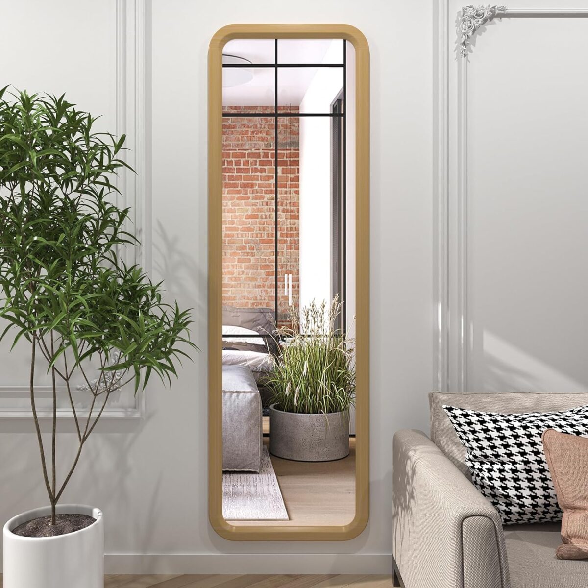 Stand Or Wall Mounted مرايا سيدرا كامله ستاند ومعلقه