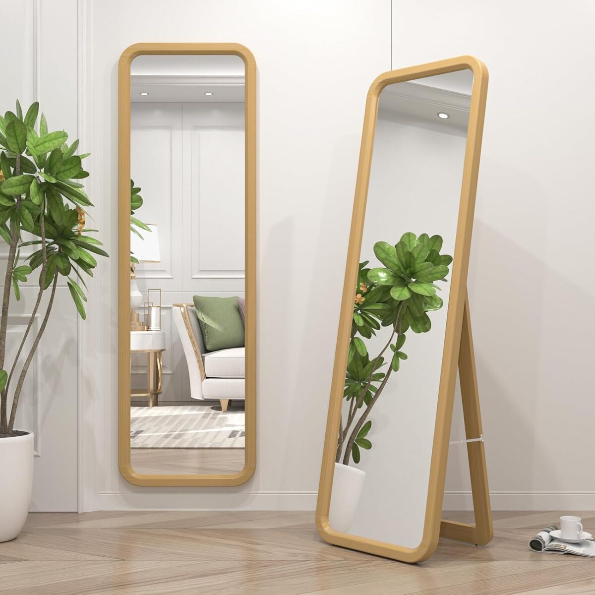 Stand Or Wall Mounted مرايا سيدرا كامله ستاند ومعلقه