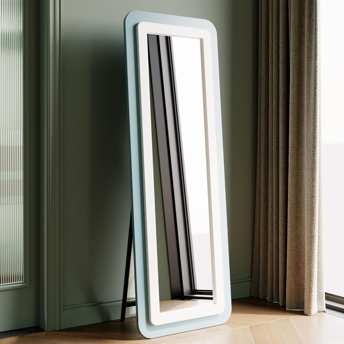 Honyee Full Length Mirror Rectangular Floor Mirror