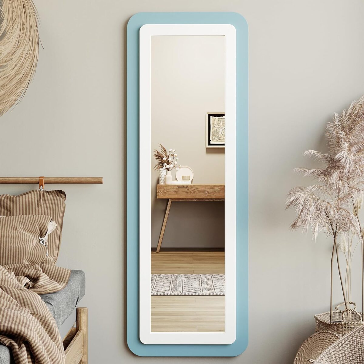 Honyee Full Length Mirror Rectangular Floor Mirror