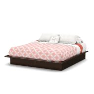 Step One Natural Wood Bed With Storage