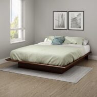 Step One Natural Wood Bed With Storage