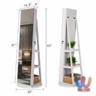Rolena Jewelry Armoire with Mirror (10)