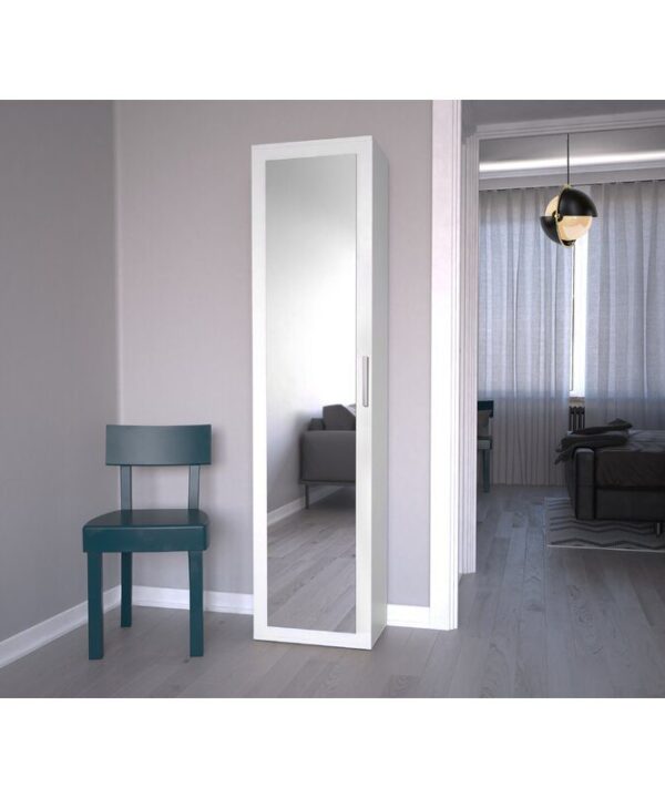 كايلا دولاب ملابس بمرايا صغير Caila Wardrobe With mirror