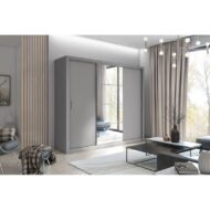Domund 3 Door Sliding Wardrobe Mirror