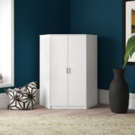 Eva 2 Door Corner Armoire