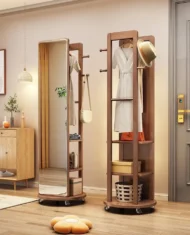 Xiaomi Full-Length Mirror Cabinet Solid Wood