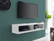 Kist Floating TV Table - Wall Mounted TV Console with Storage Shelves