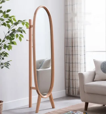Types of Mirrors for Home Decor – A Complete Guide 5 vedoo mirror hanger full-length natural wood