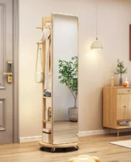 Xiaomi Full-Length Mirror Cabinet Solid Wood