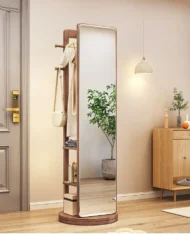 Xiaomi Full-Length Mirror Cabinet Solid Wood