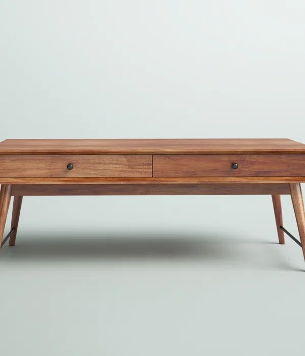 Andersen Coffee Table – Natural Wood Coffee Table with Storage